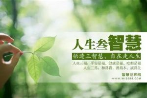 这三句智慧,帮你找到人生的平衡点!